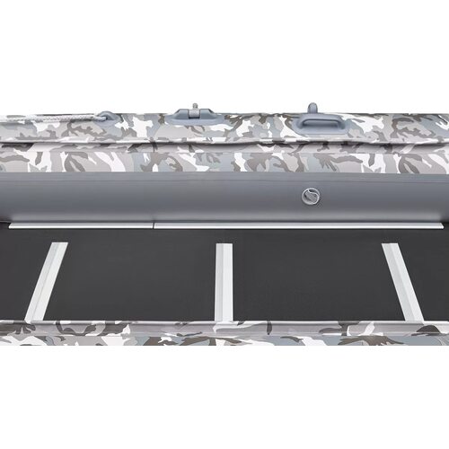 Лодка ПВХ Roger Boat Hunter keel 3200 (малокилевая, серый камуфляж/графит комби)