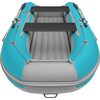 Лодка ПВХ Roger Boat Zefir 3100 LT (малокилевой, бирюзовый/серый комби)
