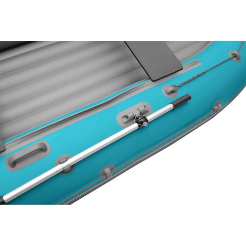 Лодка ПВХ Roger Boat Zefir 3100 LT (малокилевой, бирюзовый/серый комби)