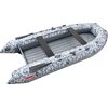 Лодка ПВХ Roger Boat Zefir 3500 LT (малокилевой, битое стекло/серый комби)