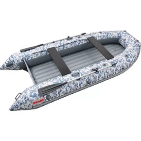 Лодка ПВХ Roger Boat Zefir 3500 LT (малокилевой, битое стекло/серый комби)