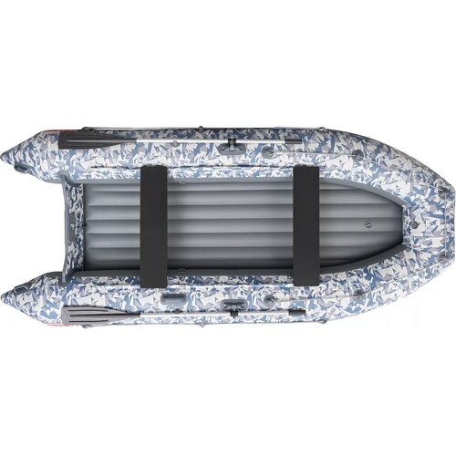 Лодка ПВХ Roger Boat Zefir 3500 LT (малокилевой, битое стекло/серый комби)