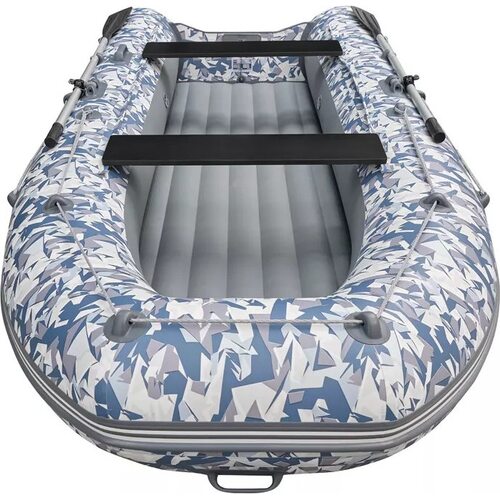 Лодка ПВХ Roger Boat Zefir 3500 LT (малокилевой, битое стекло/серый комби)