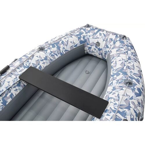Лодка ПВХ Roger Boat Zefir 3500 LT (малокилевой, битое стекло/серый комби)