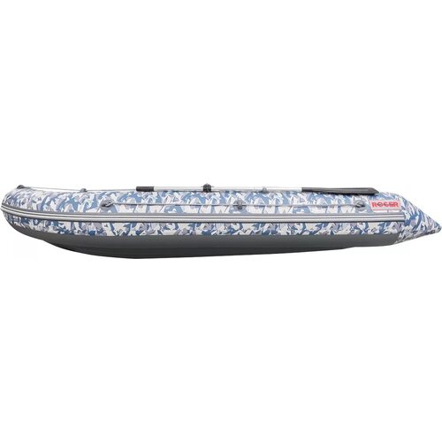 Лодка ПВХ Roger Boat Zefir 3500 LT (малокилевой, битое стекло/серый комби)