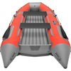 Лодка ПВХ Roger Boat Zefir 4400 (большой киль, красный/серый комби)