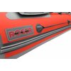 Лодка ПВХ Roger Boat Zefir 4400 (большой киль, красный/серый комби)