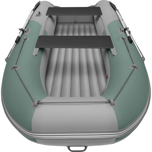 Лодка ПВХ Roger Boat Sfera 3300 (безконусная, малый киль, зеленый/серый комби)