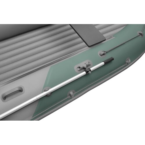 Лодка ПВХ Roger Boat Sfera 3300 (безконусная, малый киль, зеленый/серый комби)