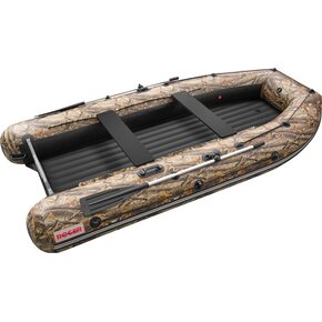 Лодка ПВХ Roger Boat Sfera 3300 (безконусная, малый киль, камуфляж лес/черный комби)