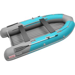 Лодка ПВХ Roger Boat Sfera 3800 (безконусная, средний киль, бирюзовый/серый комби)