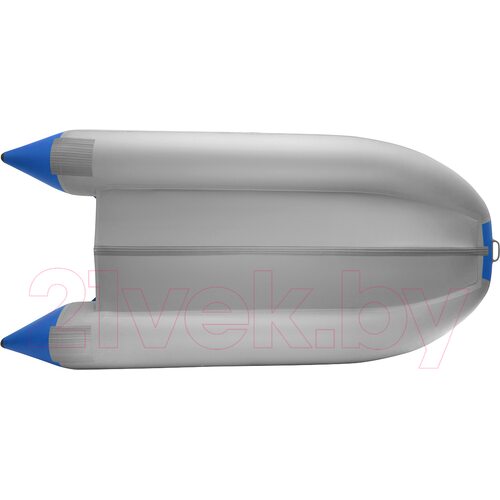 Лодка ПВХ Roger Boat Hunter Keel 3500 (малокилевая, серый/синий)