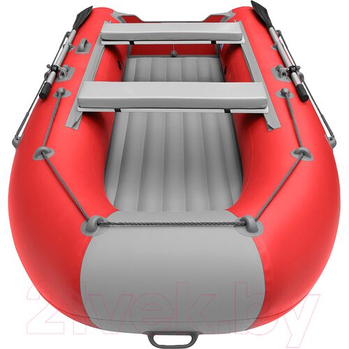 Лодка ПВХ Roger Boat Trofey 2900 (без киля, красный/серый)