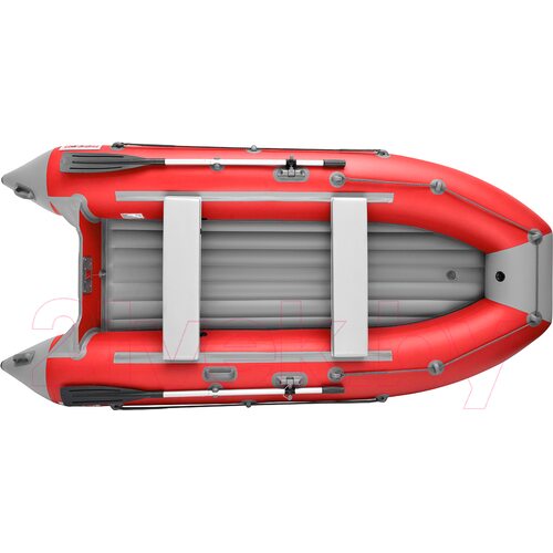 Лодка ПВХ Roger Boat Trofey 2900 (без киля, красный/серый)