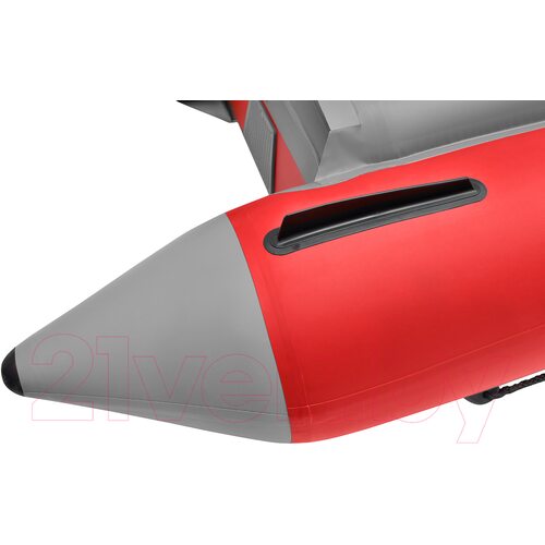 Лодка ПВХ Roger Boat Trofey 2900 (без киля, красный/серый)