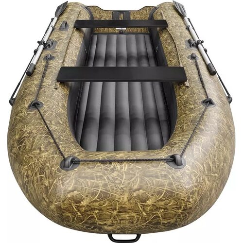 Лодка ПВХ Roger Boat Trofey 2900 (без киля, камуфляж камыш/черный комби)