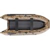 Лодка ПВХ Roger Boat Trofey 3100 (без киля, камуфляж лес/черный комби)