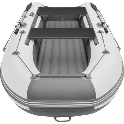 Лодка ПВХ Roger Boat Zefir 3100 LT (малокилевой, белый/графит комби)