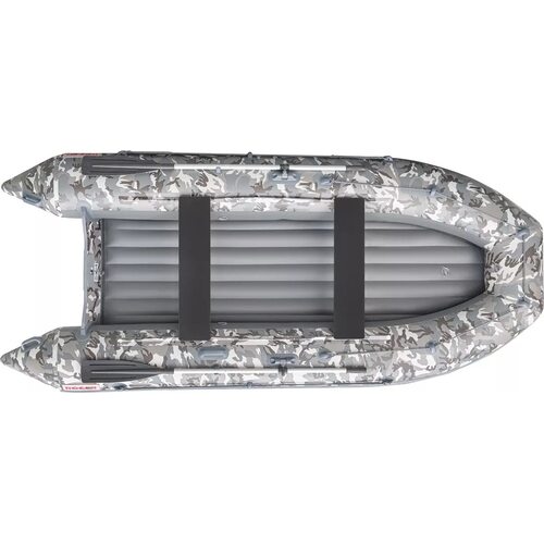 Лодка ПВХ Roger Boat Zefir 3300 LT (малокилевой, серый камуфляж/графит комби)