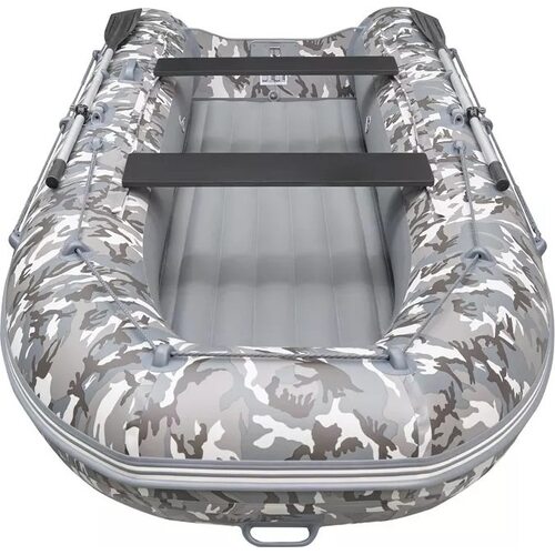 Лодка ПВХ Roger Boat Zefir 3500 LT (малокилевой, серый камуфляж/графит комби)