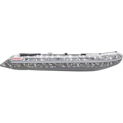 Лодка ПВХ Roger Boat Zefir 3500 LT (малокилевой, серый камуфляж/графит комби)