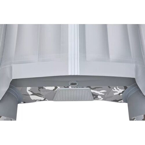 Лодка ПВХ Roger Boat Zefir 3500 LT (малокилевой, серый камуфляж/графит комби)