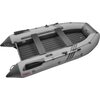 Лодка ПВХ Roger Boat Zefir 3700 (большой киль, серый/графит комби)