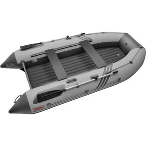 Лодка ПВХ Roger Boat Zefir 3700 (большой киль, серый/графит комби)