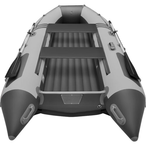 Лодка ПВХ Roger Boat Zefir 3700 (большой киль, серый/графит комби)