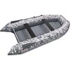 Лодка ПВХ Roger Boat Zefir 4400 (большой киль, серый камуфляж/графит комби)