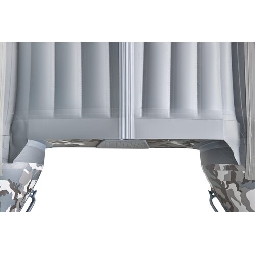 Лодка ПВХ Roger Boat Zefir 4400 (большой киль, серый камуфляж/графит комби)