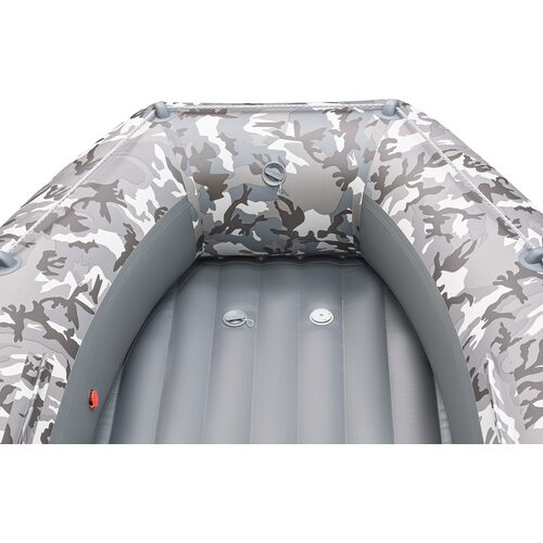 Лодка ПВХ Roger Boat Zefir 4400 (большой киль, серый камуфляж/графит комби)