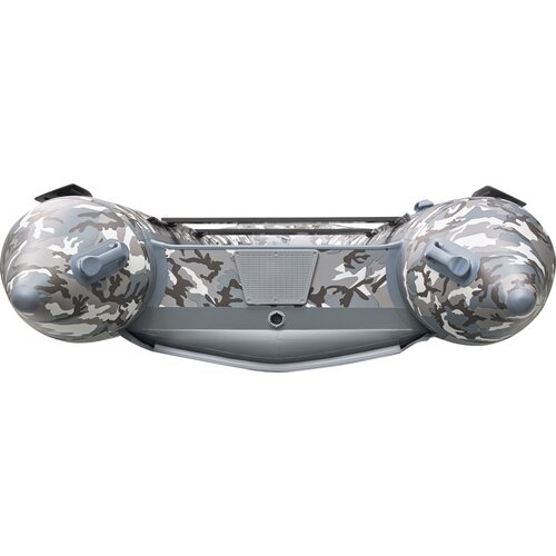 Лодка ПВХ Roger Boat Zefir 4400 (большой киль, серый камуфляж/графит комби)