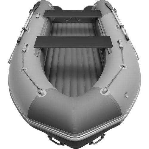 Лодка ПВХ Roger Boat Sfera 4000 (безконусная, средний киль, серый/графит комби)
