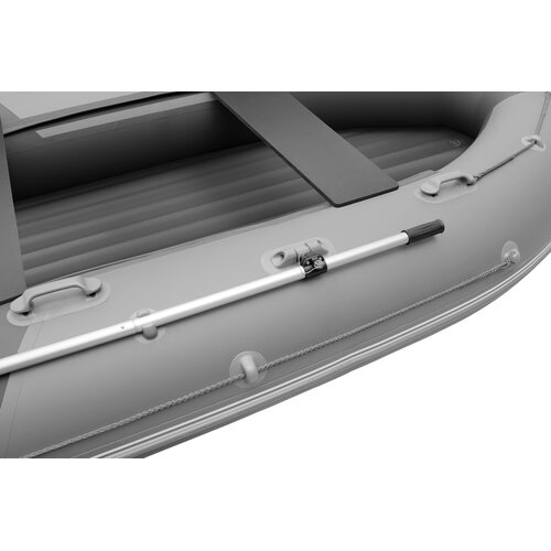 Лодка ПВХ Roger Boat Sfera 4000 (безконусная, средний киль, серый/графит комби)