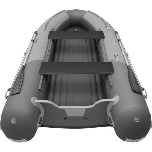 Лодка ПВХ Roger Boat Sfera 4000 (безконусная, средний киль, серый/графит комби)