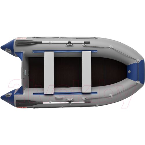 Лодка ПВХ Roger Boat Hunter 3000 (без киля, серый/синий) Лодка ПВХ Roger Boat Hunter 3000 (без киля, серый/синий)