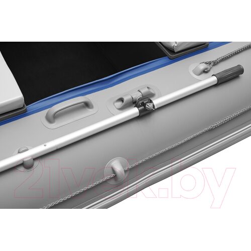 Лодка ПВХ Roger Boat Hunter 3000 (без киля, серый/синий) Лодка ПВХ Roger Boat Hunter 3000 (без киля, серый/синий)