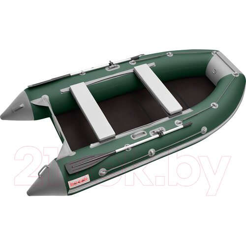 Лодка ПВХ Roger Boat Hunter 3200 (без киля, зеленый/серый) Лодка ПВХ Roger Boat Hunter 3200 (без киля, зеленый/серый)