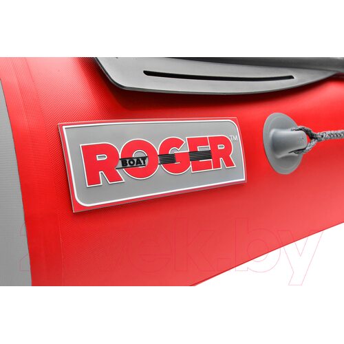 Лодка ПВХ Roger Boat Trofey 3100 (без киля, красный/серый)