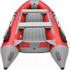 Лодка ПВХ Roger Boat Trofey 3100 (без киля, красный/серый)