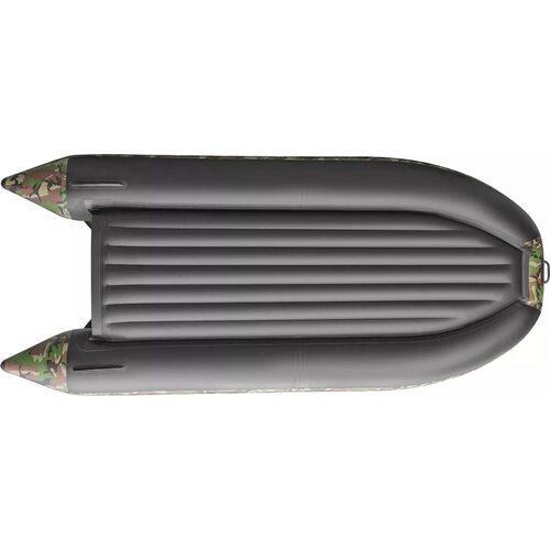 Лодка ПВХ Roger Boat Trofey 2900 (без киля, зеленый камуфляж/черный комби)