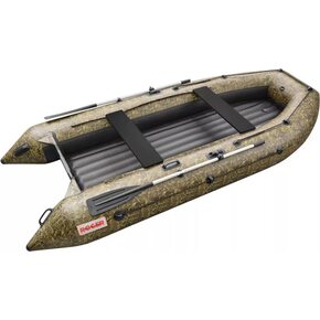 Лодка ПВХ Roger Boat Trofey 3100 (без киля, камуфляж камыш/черный комби) Лодка ПВХ Roger Boat Trofey 3100 (без киля, камуфляж камыш/черный комби)