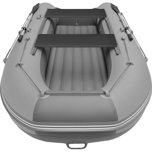 Лодка ПВХ Roger Boat Zefir 3100 LT (малокилевой, серый/графит комби)