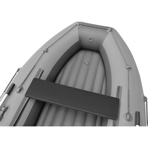Лодка ПВХ Roger Boat Zefir 3100 LT (малокилевой, серый/графит комби)