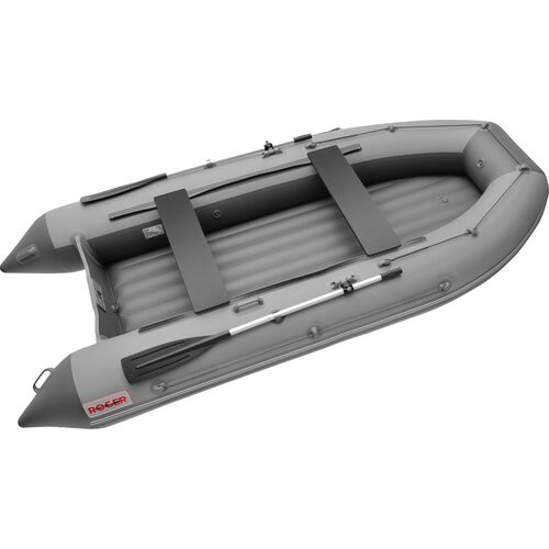 Лодка ПВХ Roger Boat Zefir 3300 LT (малокилевой, серый/графит комби)