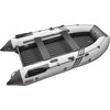 Лодка ПВХ Roger Boat Zefir 3700 (большой киль, белый/графит комби)