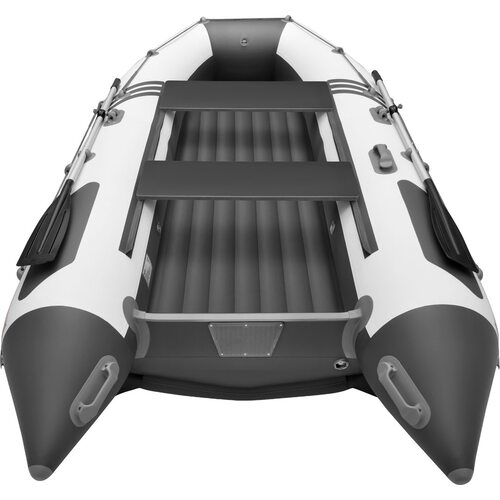 Лодка ПВХ Roger Boat Zefir 3700 (большой киль, белый/графит комби)