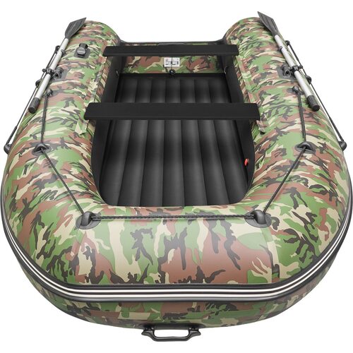 Лодка ПВХ Roger Boat Zefir 3700 (большой киль, зеленый камуфляж/черный комби)