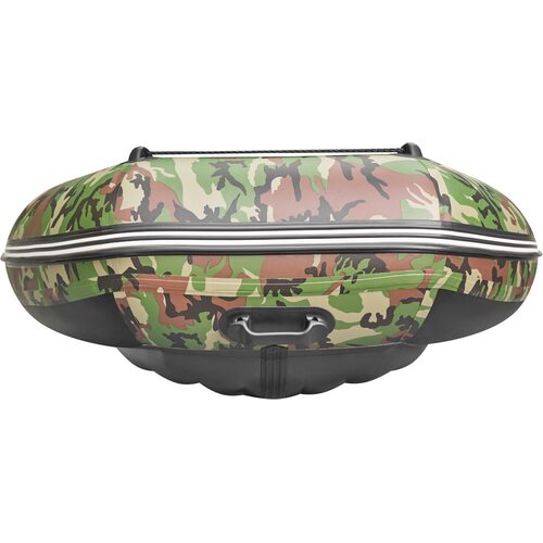 Лодка ПВХ Roger Boat Zefir 3700 (большой киль, зеленый камуфляж/черный комби)